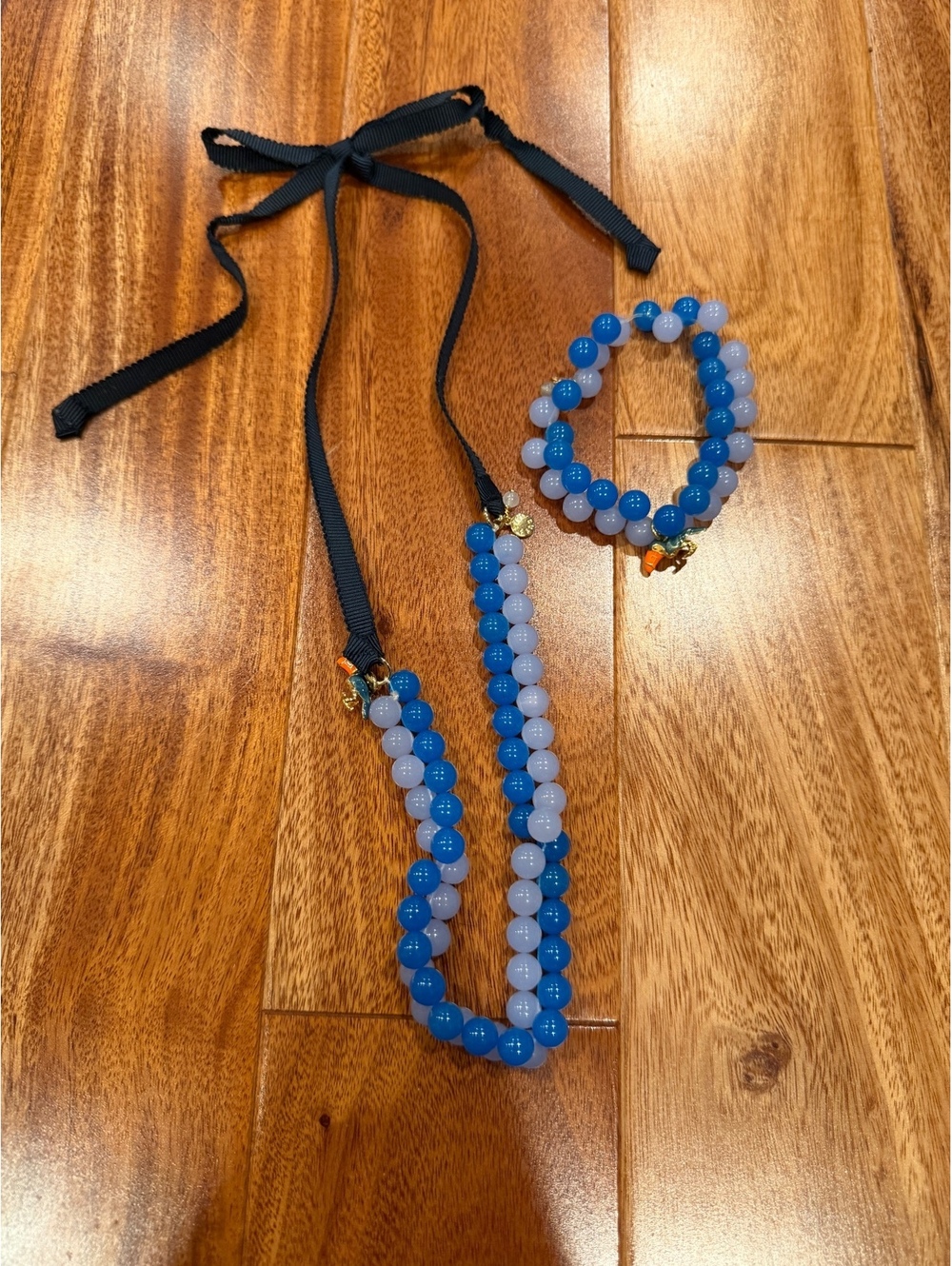 Crewcuts Necklace and Bracelet Set with Charms